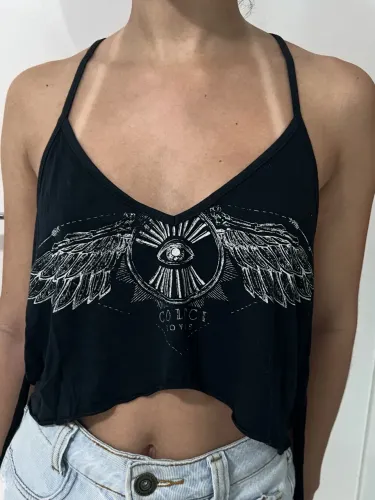 Blusa Cropped Colcci