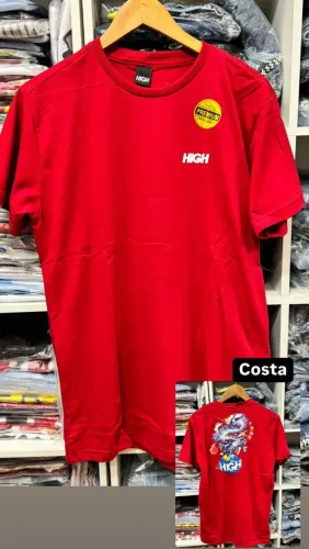 Camiseta High Premium - Vermelha