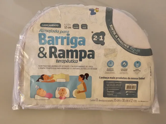 Almofada rampa para gestante ou para bebe anti refluxo