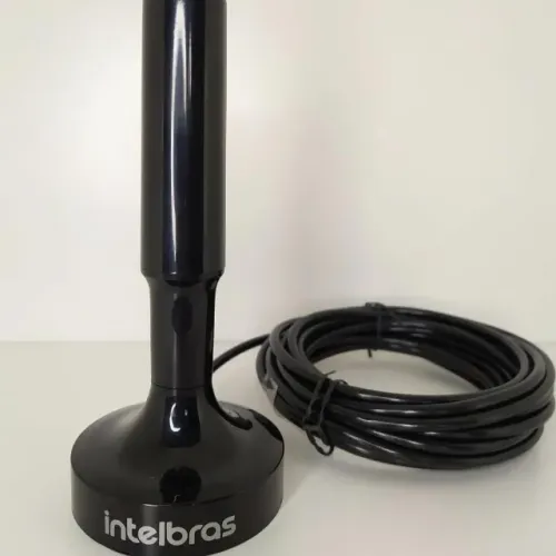 Antena Interna Intelbras para TV Nova e Lacrada