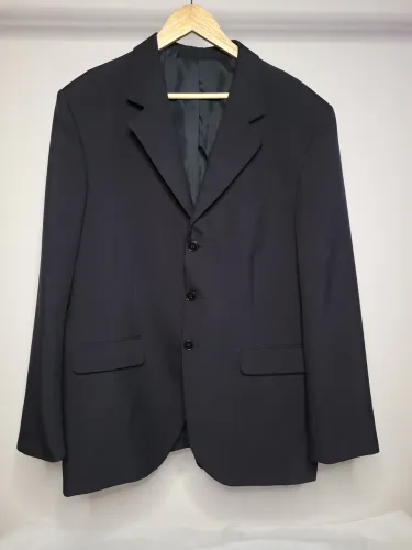 Blazer masculino preto Henri Fael - Tamanho 54