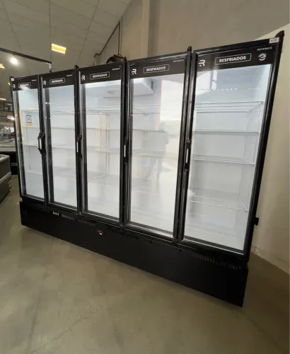 Geladeira 5 portas para frios, laticínios e bebidas não alcoólicas - pronta entrega 