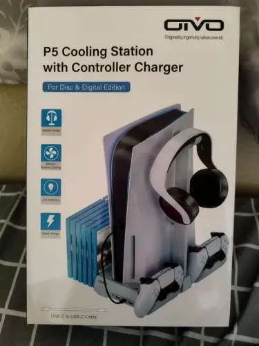 Base para Playstation 5 com cooler