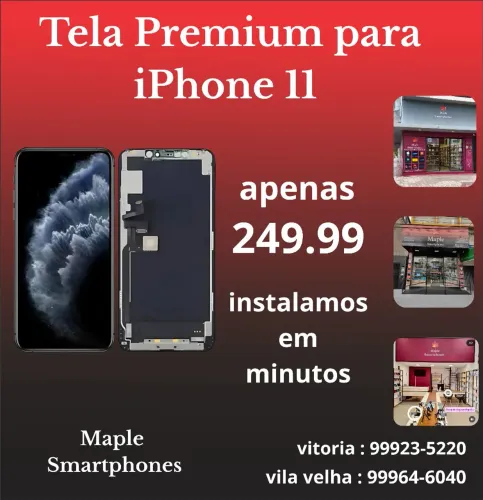 Tela/display para iPhone 11 Full HD Premium 