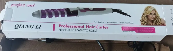 Modelador de Cabelo Profissional Qiang Li - Cachos Perfeitos!