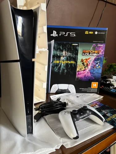 PlayStation 5 Slim 1Tb, ESTADO DE NOVO!