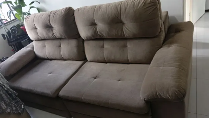 Sofá retrátil  Suede