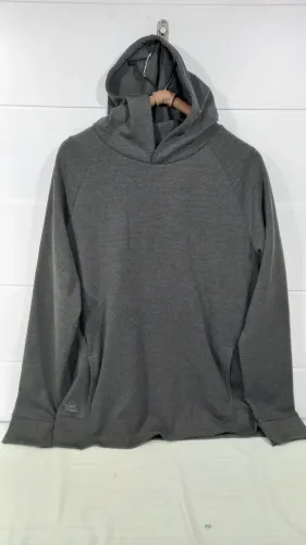 Moletom com Capuz Cinza Track Field