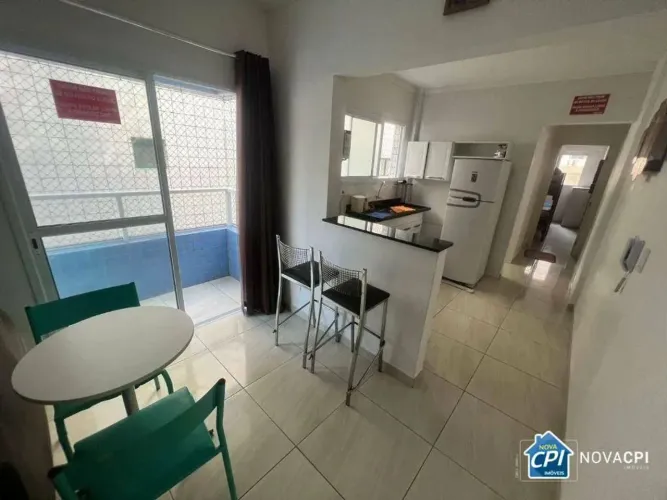 Apartamento MOBILIADO com 1 Quarto na Aviação em Praia Grande/SP