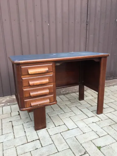 Escrivaninha vintage em madeira