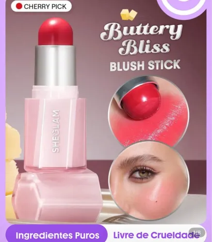 Blush Stick Sheglam Buttery Bliss Cherry Pick