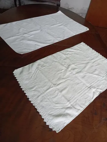 2 Tapetes Piso Banheiro