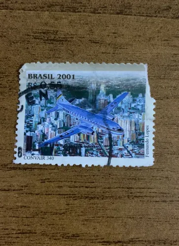 Selo temáticos avião