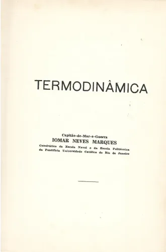 Livro "Termodinâmica 2ª Edição" (Marques, I.)