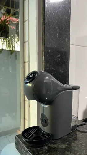 Cafeteira funcionando perfeitamente
