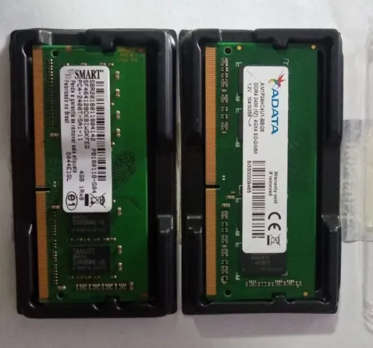 Memória Para Notebook DDR4 4GB 2400Mhz Adata/Samart