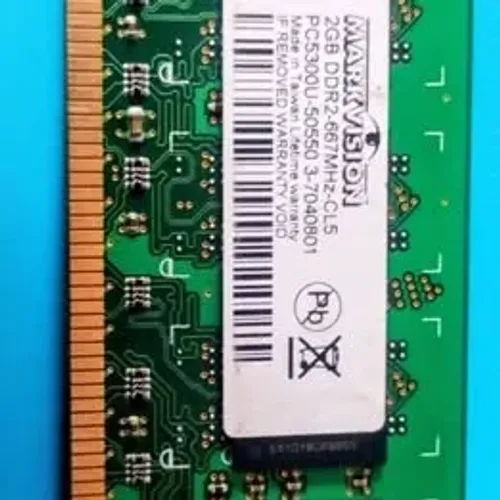 Memória RAM Markvision 2GB DDR2 667MHz Desktop Usada