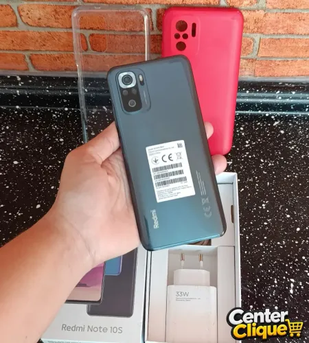 Redmi Note 10s Semi Novo: 128GB e 6 de RAM (Retirar no Aero Rancho)