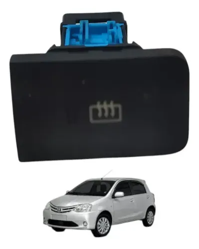 Botão Desembaçador Traseiro Etios 2013 A 2021