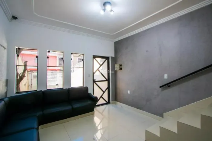 Aluguel de Sobrado em Santo André, Jardim Bela Vista - 135m² - Piso Frio e Dependência de 