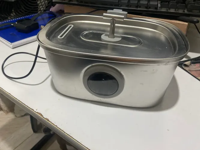 Newpet Bebedouro automático Gato e cachorro aço inox 3,2L