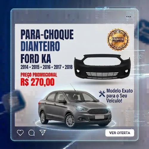 Parachoque Fod Ka