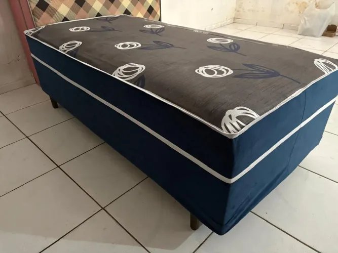 Cama de solteiro espuma alta