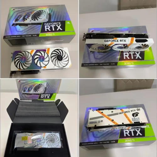 Placa de vídeo RTX 3060Ti 8Gb zera Pego troca passo cartão 