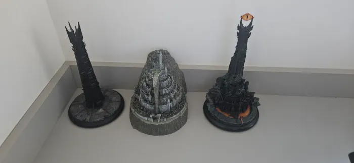Senhor dos aneis, 3 miniatura da weta.