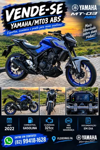 Vende-se moto MT03