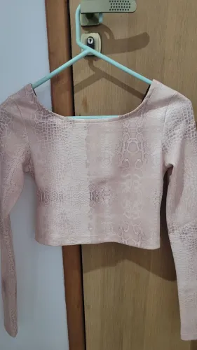 Cropped manga longa