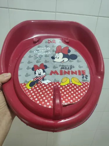 Pinico infantil Minie vermelha