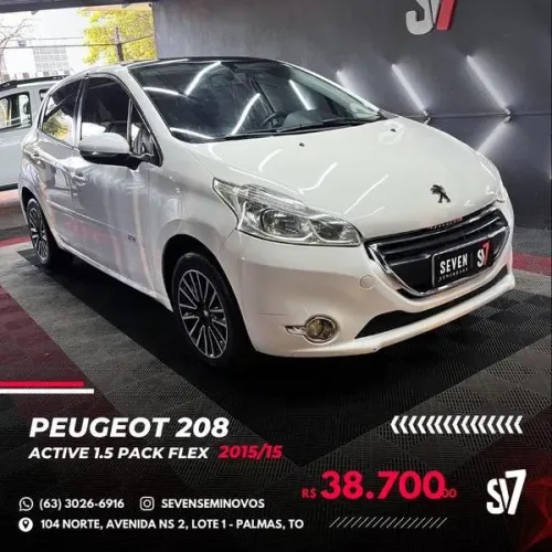 Peugeot 208 Active/active Pack 1.5 Flex 8V 5P 2015