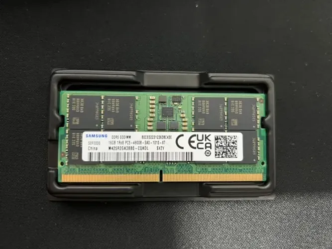 Memória RAM Notebook 16gb DDR5 4800MHz Samsung Laptop