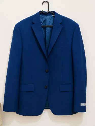 blazer michael kors azul com etiqueta - medidas na legenda