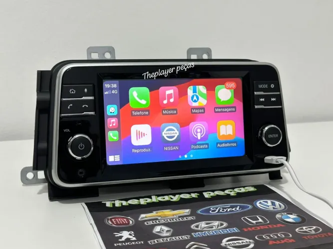 Multimídia Kicks Original Kia com Apple CarPlay 