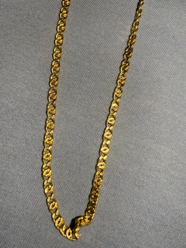 Corrente Ouro 18k Piastrine pouco uso, sem detalhes!