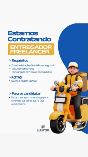 Vagas para motoboy freelancer 