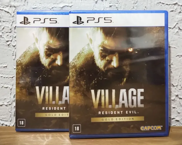 Resident Evil Village Gold Edition Ps5 Lacrado (Aceitamos seu jogo usado como pagamento)