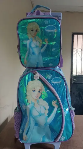 Mochila infantil de rodinha