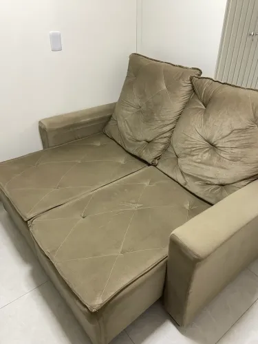 Sofá retrátil e reclinável 1,60 m