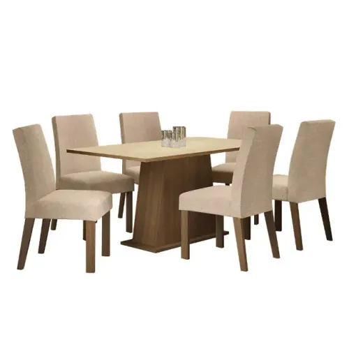 Mesa de jantar 6 cadeiras