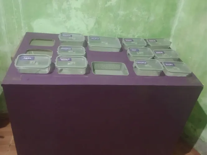Balcão para açaí