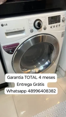 LG 8.5kg INVERTER!!! LRIA DESCRIÇÃO