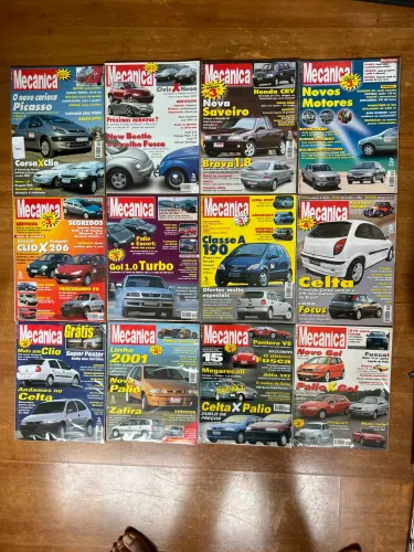Coleção de revista oficina mecânica
