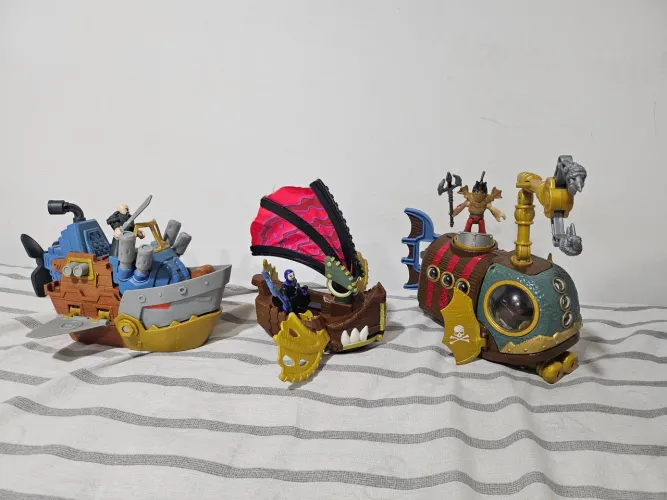 Barcos piratas  imaginext 