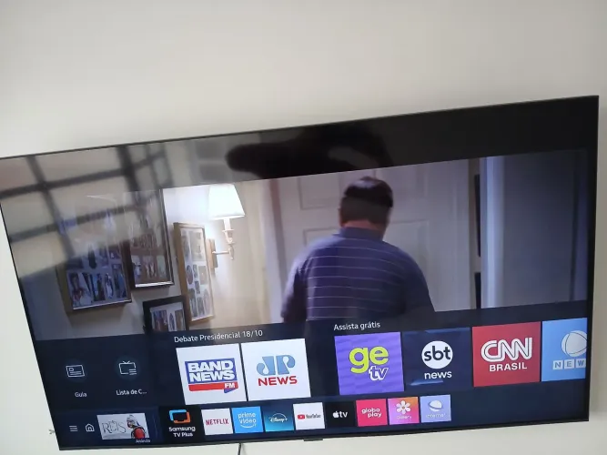 Tv smartphone 4k cristal , vendo ou troco