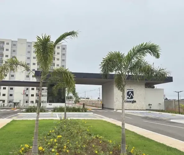 APARTAMENTO 2 QUARTOS, MOBILIADO, COND. ALTOS DA GEORGIA, REGIÃO PARQUE CUIABÁ, C/ SACADA