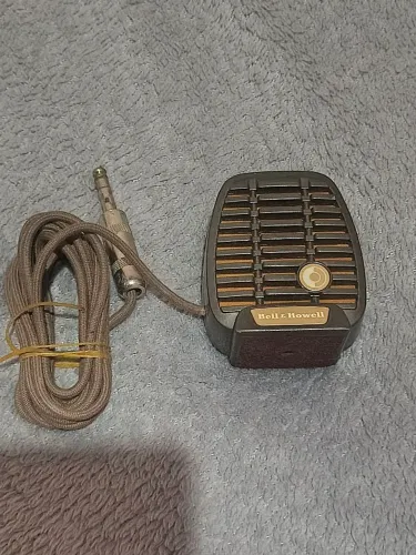 microfone vintage Bell & Howell Model CR80F