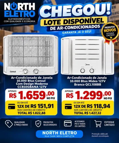 Ar-condicionado De Jenela 10.000 BTUs